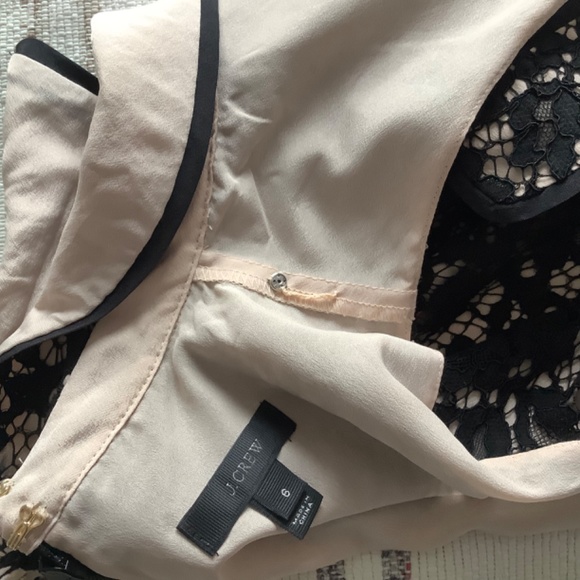 J.Crew black lace dress size 6 - Picture 14 of 14